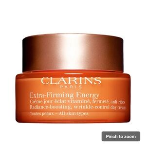 Clarins Radiance-Boosting Cream in Orange Jar